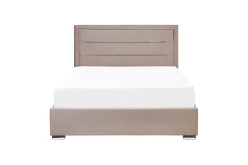 Säng med förvaring Rouen - Taupe, 140x200 cm - Möbler - Säng - Säng med förvaring