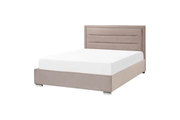Säng med förvaring Rouen - Taupe, 160x200 cm - Möbler - Säng - Säng med förvaring