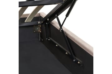 Säng med förvaring Rouen - Taupe, 180x200 cm - Möbler - Säng - Säng med förvaring