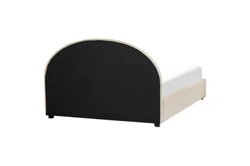 Säng med förvaring Vaucluse - Beige/Bouclé, 140x200 cm - Möbler - Säng - Säng med förvaring