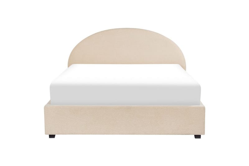 Säng med förvaring Vaucluse - Beige/Bouclé, 180x200 cm - Möbler - Säng - Säng med förvaring