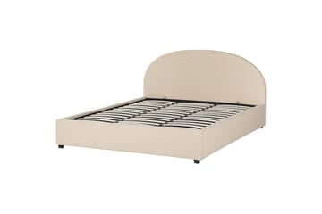 Säng med förvaring Vaucluse - Beige/Bouclé, 180x200 cm - Möbler - Säng - Säng med förvaring
