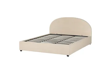 Säng med förvaring Vaucluse - Beige/Bouclé, 180x200 cm - Möbler - Säng - Säng med förvaring