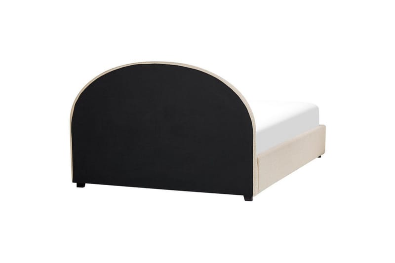 Säng med förvaring Vaucluse - Beige/Bouclé, 180x200 cm - Möbler - Säng - Säng med förvaring