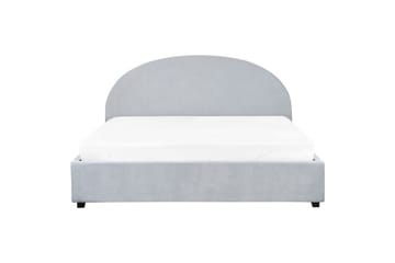 Säng med förvaring Vaucluse - Ljusblå/Polyester, 180x200 cm - Möbler - Säng - Säng med förvaring