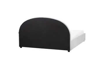 Säng med förvaring Vaucluse - Ljusblå/Polyester, 180x200 cm - Möbler - Säng - Säng med förvaring