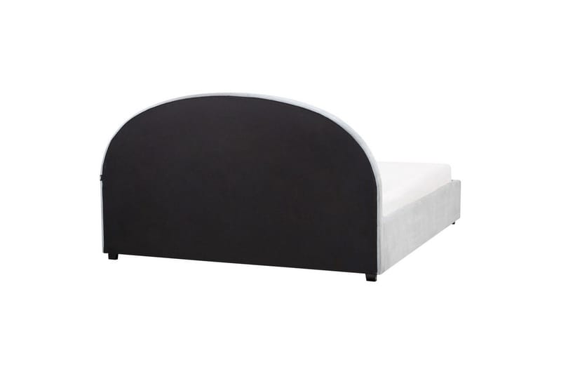 Säng med förvaring Vaucluse - Ljusblå/Polyester, 180x200 cm - Möbler - Säng - Säng med förvaring