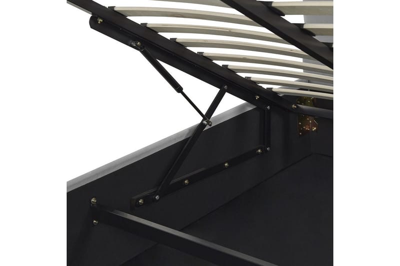 Säng med förvaring Vaucluse - Ljusgrå/Sammet, 180x200 cm - Möbler - Säng - Säng med förvaring