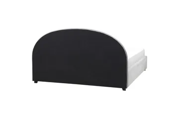 Säng med förvaring Vaucluse - Ljusgrå/Sammet, 180x200 cm - Möbler - Säng - Säng med förvaring