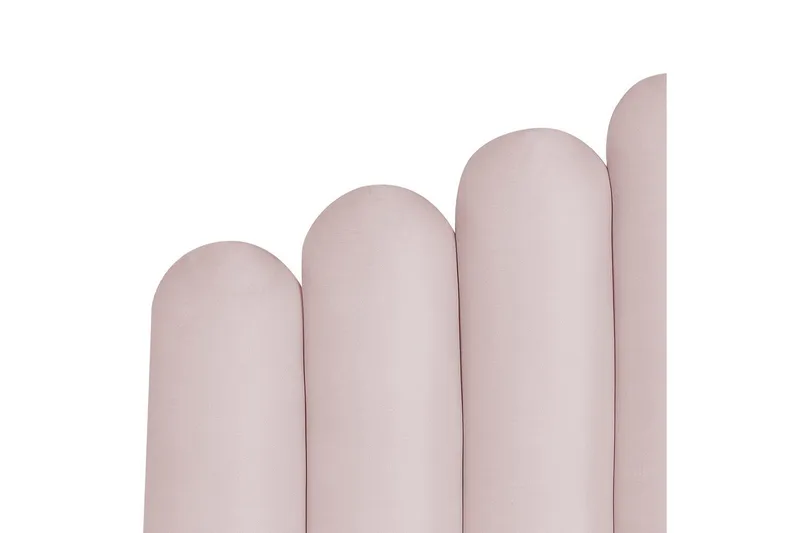 Säng med förvaring Vincennes - Rosa, Svart, 140x200 cm - Möbler - Säng - Säng med förvaring