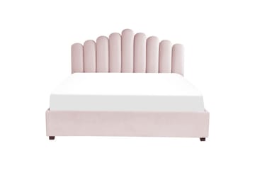 Säng med förvaring Vincennes - Rosa, Svart, 180x200 cm - Möbler - Säng - Säng med förvaring