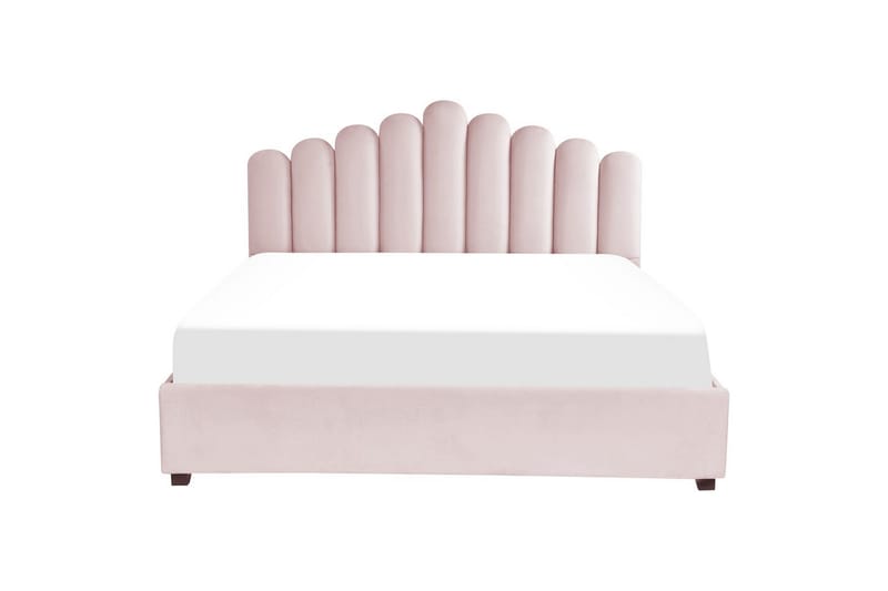 Säng med förvaring Vincennes - Rosa, Svart, 180x200 cm - Möbler - Säng - Säng med förvaring