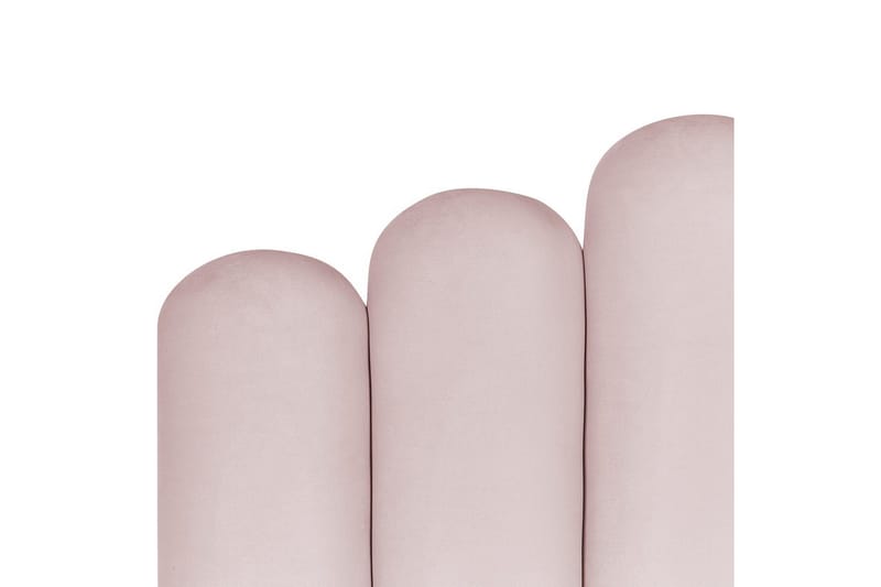 Säng med förvaring Vincennes - Rosa, Svart, 180x200 cm - Möbler - Säng - Säng med förvaring