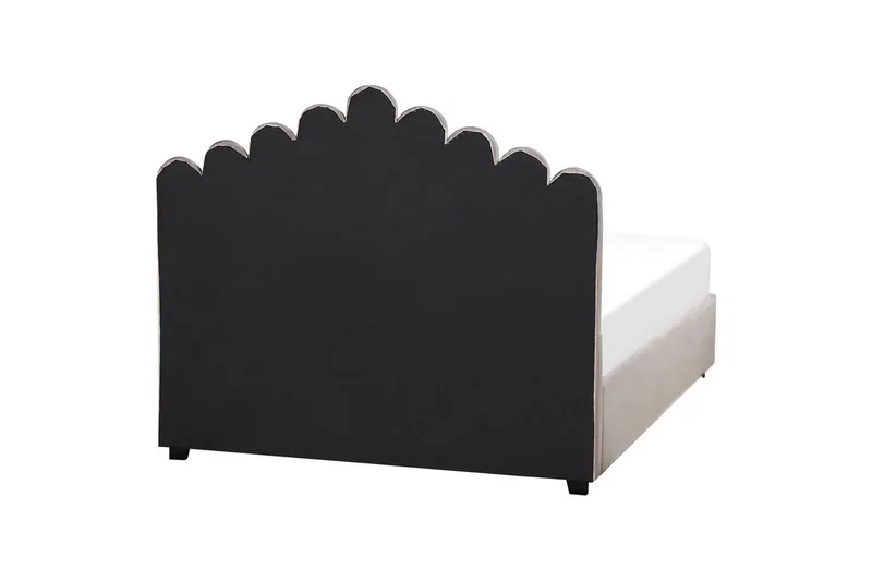 Säng med förvaring Vincennes - Taupe, svart, 140x200 cm - Möbler - Säng - Säng med förvaring