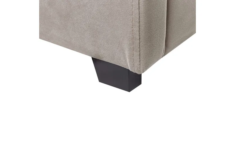 Säng med förvaring Vincennes - Taupe, svart, 140x200 cm - Möbler - Säng - Säng med förvaring