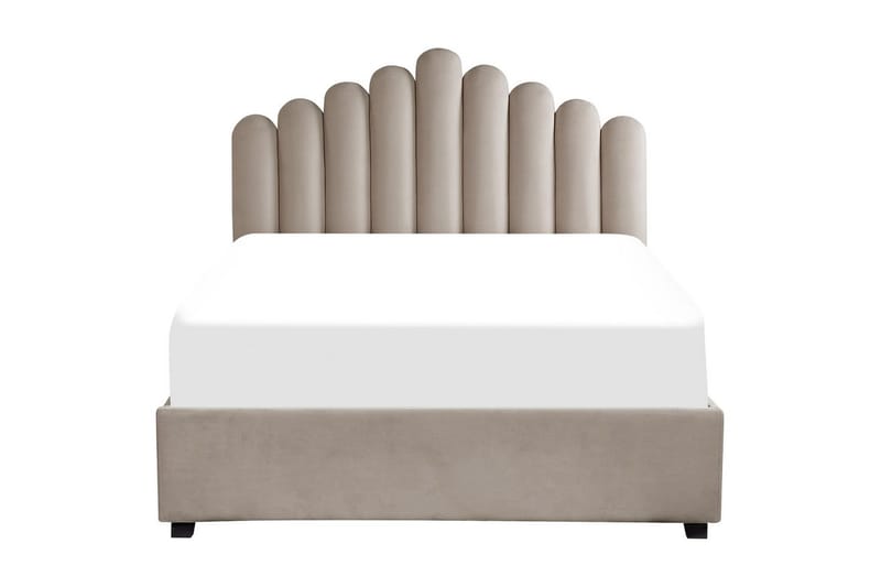 Säng med förvaring Vincennes - Taupe, svart, 140x200 cm - Möbler - Säng - Säng med förvaring