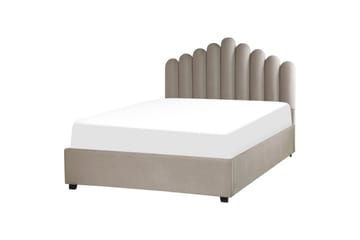 Säng med förvaring Vincennes - Taupe, svart, 140x200 cm - Möbler - Säng - Säng med förvaring