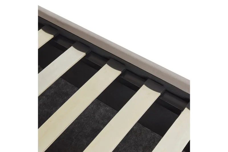 Säng med förvaring Vincennes - Taupe, svart, 160x200 cm - Möbler - Säng - Säng med förvaring