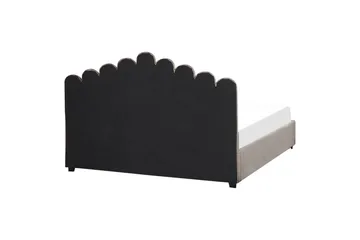 Säng med förvaring Vincennes - Taupe, svart, 180x200 cm - Möbler - Säng - Säng med förvaring