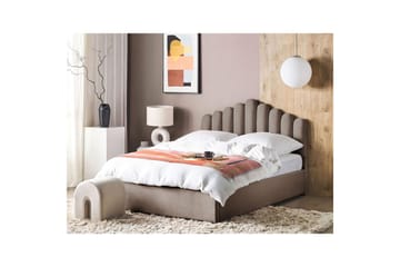 Säng med förvaring Vincennes - Taupe, svart, 180x200 cm - Möbler - Säng - Säng med förvaring