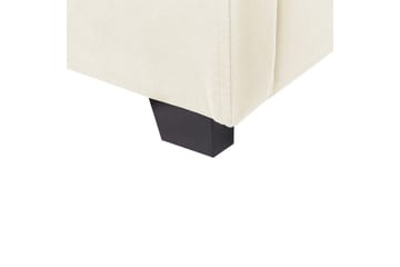 Säng med förvaring Vincennes - Vit, Svart, 140x200 cm - Möbler - Säng - Säng med förvaring