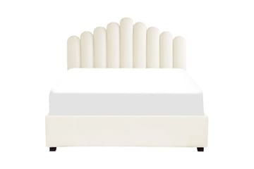 Säng med förvaring Vincennes - Vit, Svart, 160x200 cm - Möbler - Säng - Säng med förvaring