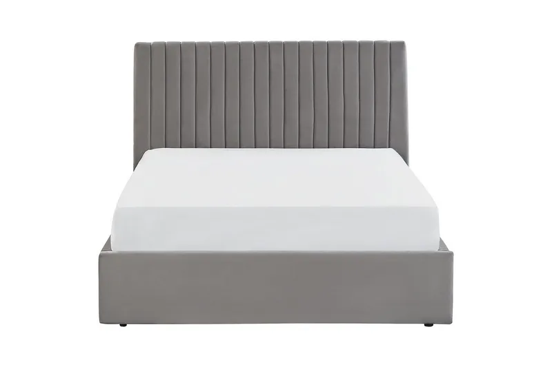 Säng med förvaring Vion - Grå, 140x200 cm - Möbler - Säng - Säng med förvaring