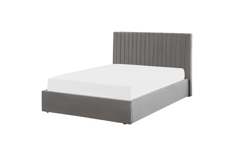 Säng med förvaring Vion - Grå, 140x200 cm - Möbler - Säng - Säng med förvaring