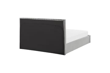 Säng med förvaring Vion - Grå, 160x200 cm - Möbler - Säng - Säng med förvaring