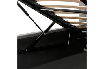 Säng med förvaring Vion - Grå, 180x200 cm - Möbler - Säng - Säng med förvaring