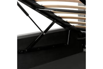 Säng med förvaring Vion - Grå, 180x200 cm - Möbler - Säng - Säng med förvaring