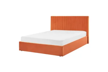 Säng med förvaring Vion - Orange, 160x200 cm - Möbler - Säng - Säng med förvaring