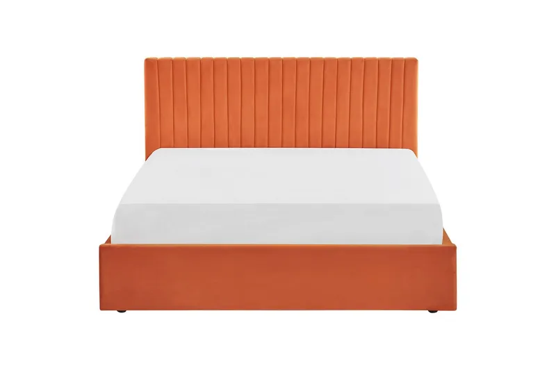 Säng med förvaring Vion - Orange, 160x200 cm - Möbler - Säng - Säng med förvaring