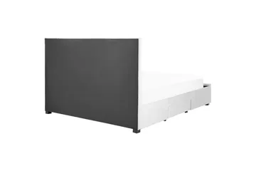 Säng med förvaringslådor Lievin - Grå, 180x200 cm - Möbler - Säng - Säng med förvaring