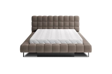 Säng med klädsel Eltap Magentta - 180x200 cm, Amore 20, Brun - Möbler - Säng - Säng med förvaring