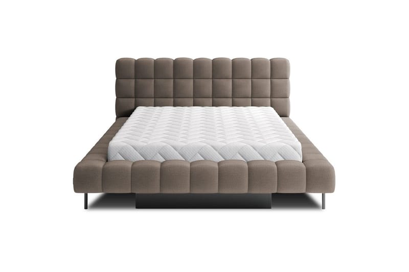 Säng med klädsel Eltap Magentta - 180x200 cm, Amore 20, Brun - Möbler - Säng - Säng med förvaring