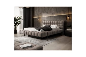 Säng med klädsel Eltap Magentta - 180x200 cm, Amore 20, Brun - Möbler - Säng - Säng med förvaring