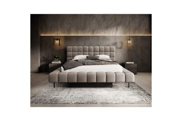 Säng med klädsel Eltap Magentta - 180x200 cm, Amore 20, Brun - Möbler - Säng - Säng med förvaring