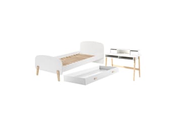 Säng med lådskrivbord Kiddy - Möbler - Säng - Möbelset för sovrum