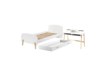 Säng med lådskrivbord Kiddy - Möbler - Säng - Möbelset för sovrum