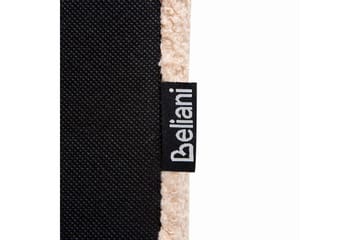 Säng med lamellram Albi - Beige, svart/Bouclé, 140x200 cm - Möbler - Säng - Sängram & sängstomme