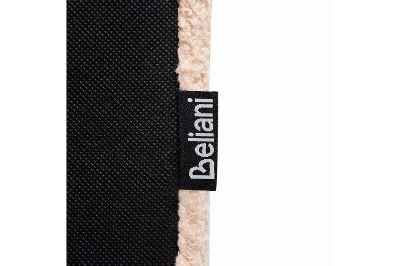 Säng med lamellram Albi - Beige, svart/Bouclé, 160x200 cm - Möbler - Säng - Sängram & sängstomme