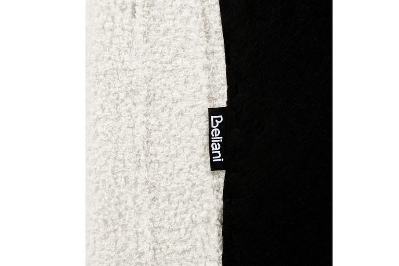 Säng med lamellram Ambillou - Vit, Svart, 140x200 cm - Möbler - Säng - Sängram & sängstomme