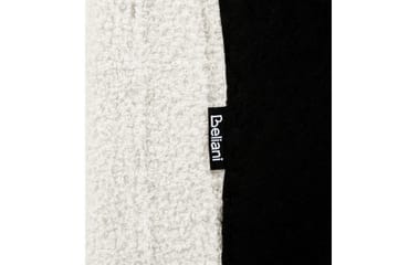 Säng med lamellram Ambillou - Vit, Svart, 160x200 cm - Möbler - Säng - Sängram & sängstomme