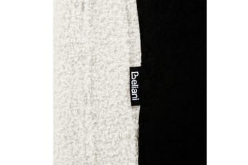 Säng med lamellram Ambillou - Vit, Svart, 180x200 cm - Möbler - Säng - Sängram & sängstomme