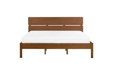 Säng med lamellram Boisset - Brun/Gummiträ, 180x200 cm - Möbler - Säng - Sängram & sängstomme