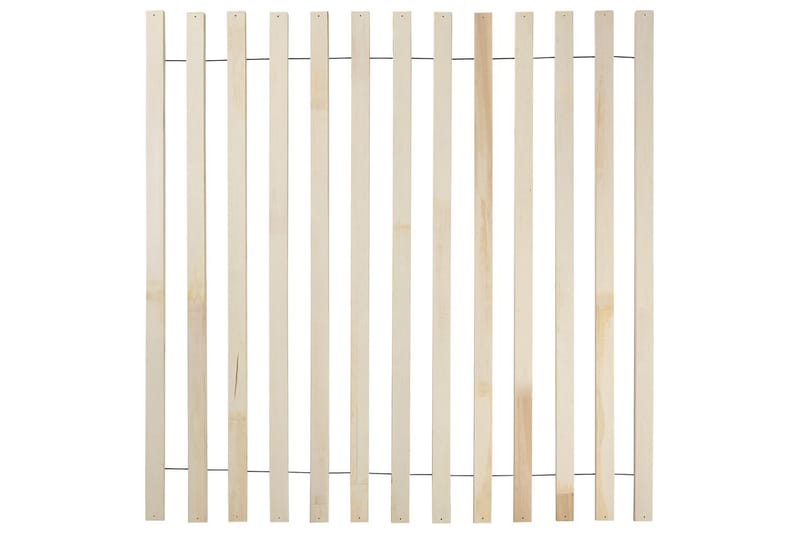 Säng med lamellram Boisset - Brun/Gummiträ, 180x200 cm - Möbler - Säng - Sängram & sängstomme