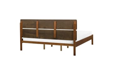 Säng med lamellram Boisset - Brun/Gummiträ, 180x200 cm - Möbler - Säng - Sängram & sängstomme