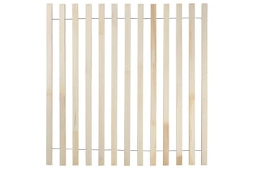 Säng med lamellram Boisset - Brun/Gummiträ, 180x200 cm - Möbler - Säng - Sängram & sängstomme