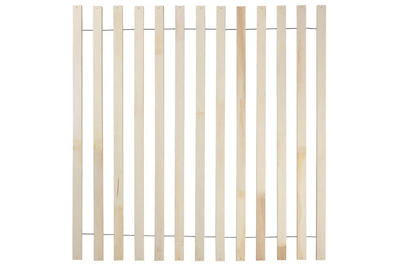 Säng med lamellram Boisset - Brun/Gummiträ, 180x200 cm - Möbler - Säng - Sängram & sängstomme